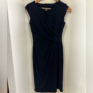 Lauren Ralph Lauren navy cocktail dress